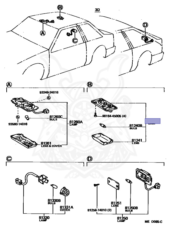 Toyota - Corolla Levin - AE86 - 1983 - GT APEX TYPE - 2-DOOR - Manual - 4AGEU