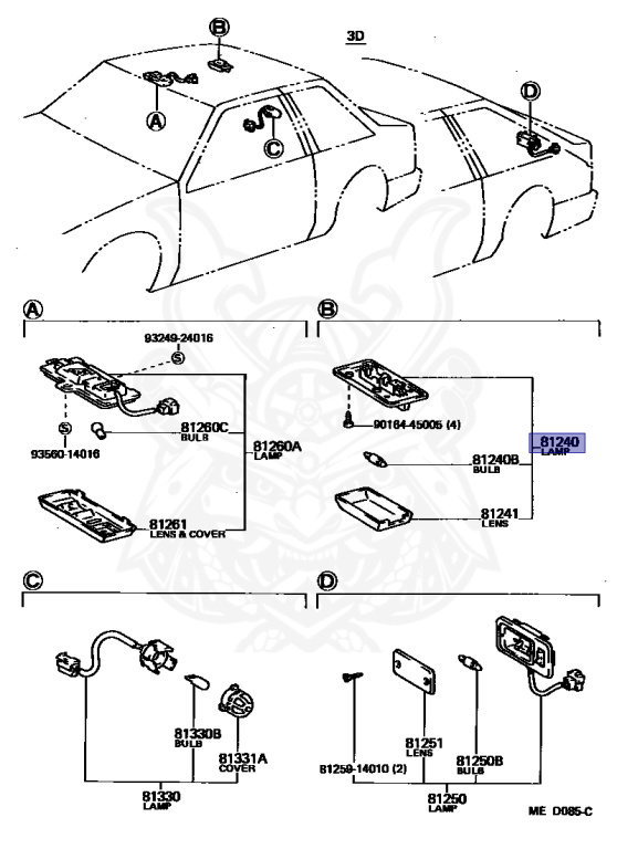 Toyota - Sprinter - AE85 - 1983 - SE TYPE - 2-DOOR - Manual - 3AU