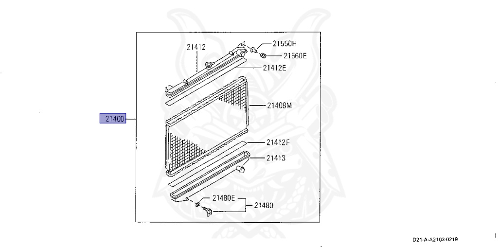 21410-76P00 - Nissan - Radiator Assembly - Nengun Performance
