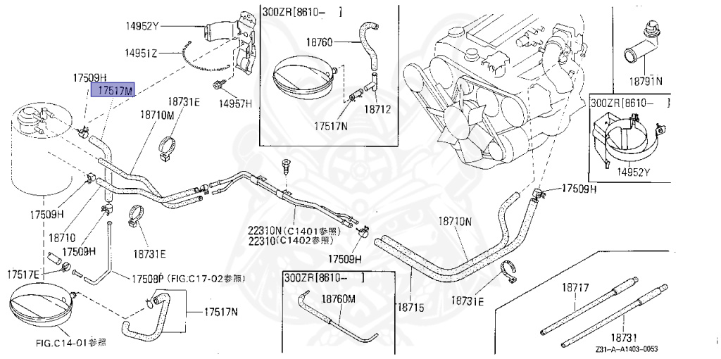 02187-51821 - Nissan - Hose, Emissions Control - Nengun Performance