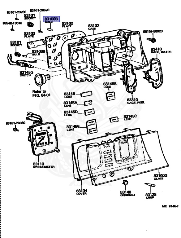 Toyota - ToyoAce - LY30 - 1982 - TRUCK(PICKUP):TR TYPE - Manual - L