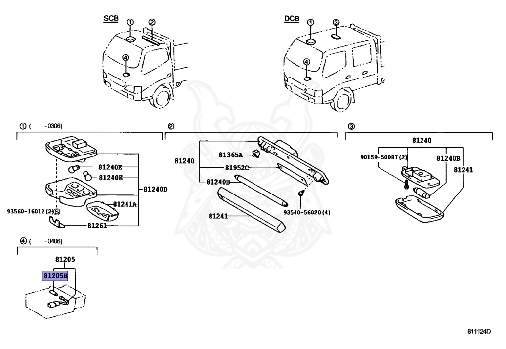 Toyota - Dyna - XZU412 - 2000 - Manual - S05C