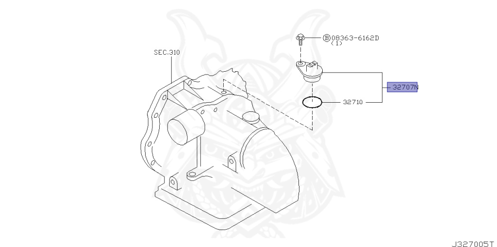 32707-AA100 Genuine Nissan Part