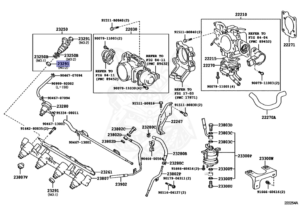 23291-88480 - Toyota - Insulator, Injector Vibration - Nengun