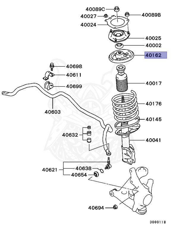 Mitsubishi - Airtrek - CU5W - 2001 - XRHY - 4G69