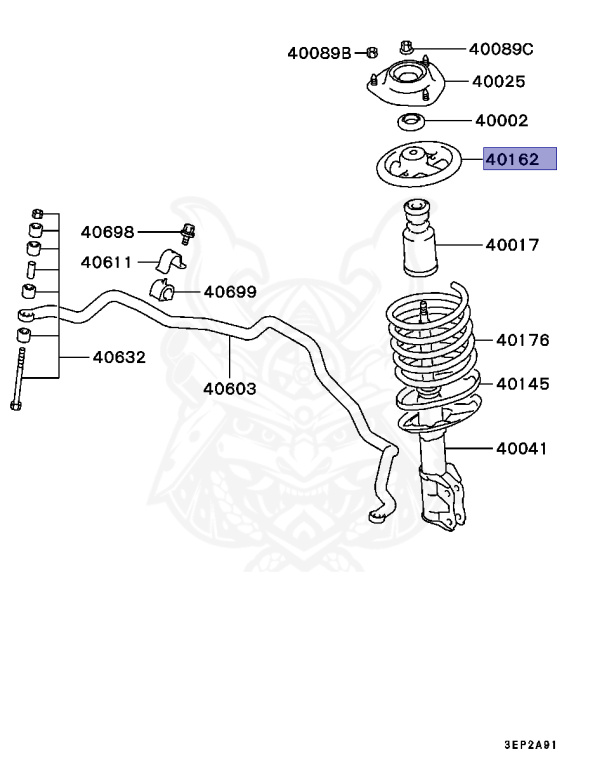 Mitsubishi - Dion - CR9W - 2001 - LEJC3 - 4G63