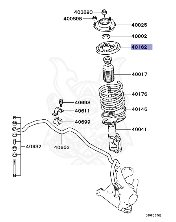 Mitsubishi - Airtrek - CU2W - 2001 - LRME - 4G63