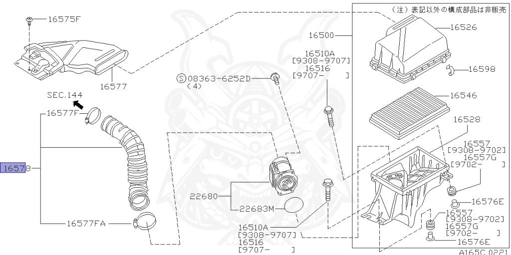 Nissan - Skyline - R33 GTS-t - ECR33 - 1996 - GTS25TM1 - 2 door hard top (2K) - 2 WHEEL DRIVE(2WD) - AUTOMATIC-FLOOR SHIFT(AT.F4) - HICAS - RB25DET
