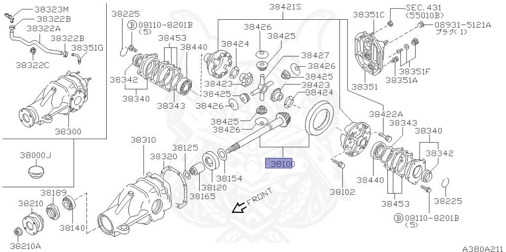 Nissan - Silvia - S14 - 1997 - QS - HARDTOP(K) - MANUAL TRANSMISSION(MT) - TWO WHEELS STEERING(2WS) - SR20DE