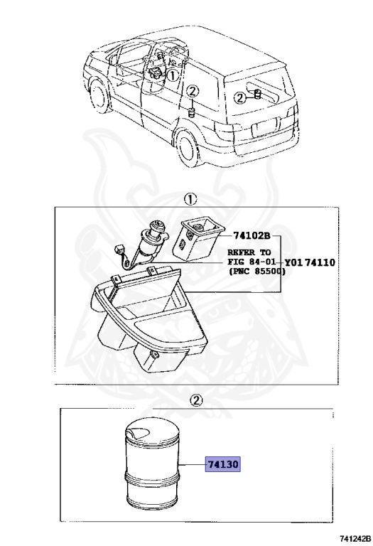 Toyota - Alphard Hybrid - ATH10W - 2006 - 2AZFXE