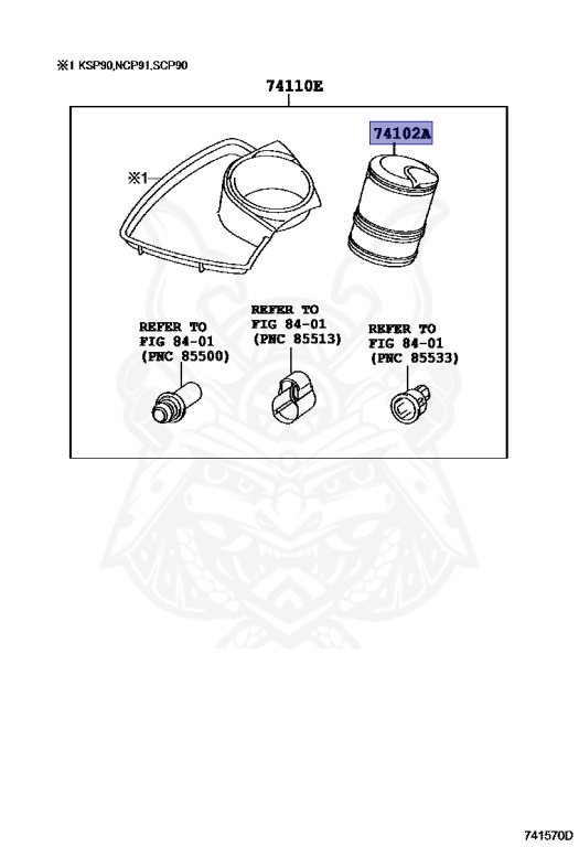 Toyota - Vitz - KSP90 - 2007 - F TYPE - 5-DOOR - Variator - 1KRFE