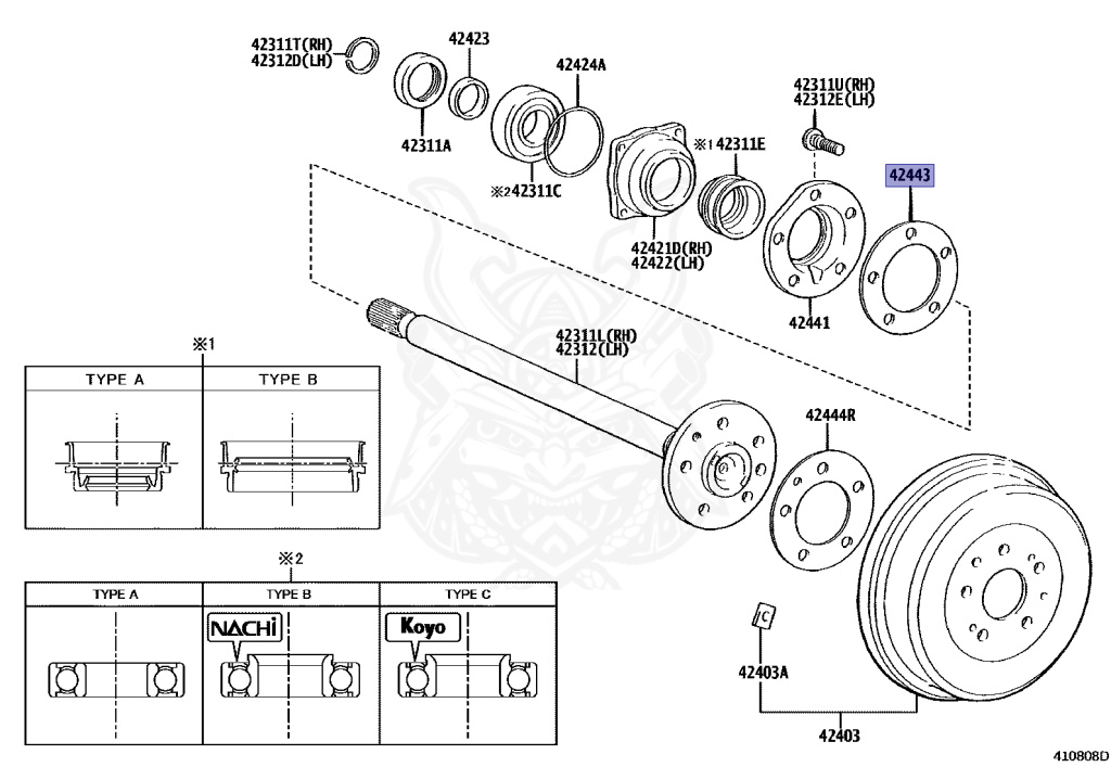 Toyota - Dyna - LY161 - 1996 - Manual - 3L
