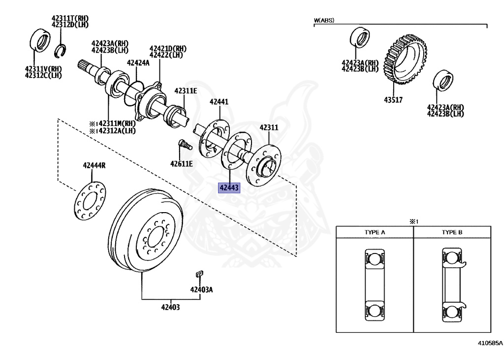 Toyota - Hilux - LN167 - 1998 - PERSONAL TYPE - Manual - 5L
