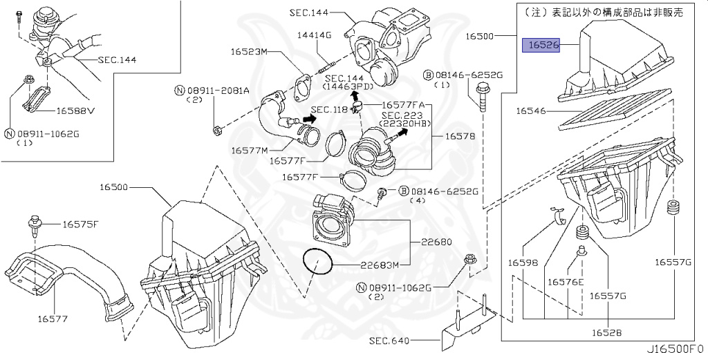 Nissan - Silvia - S15 - 2002 - SPEC R - HARDTOP(K) - AUTOMATIC-FLOOR SHIFT(AT.F4) - TWO WHEELS STEERING(2WS) - SR20DET
