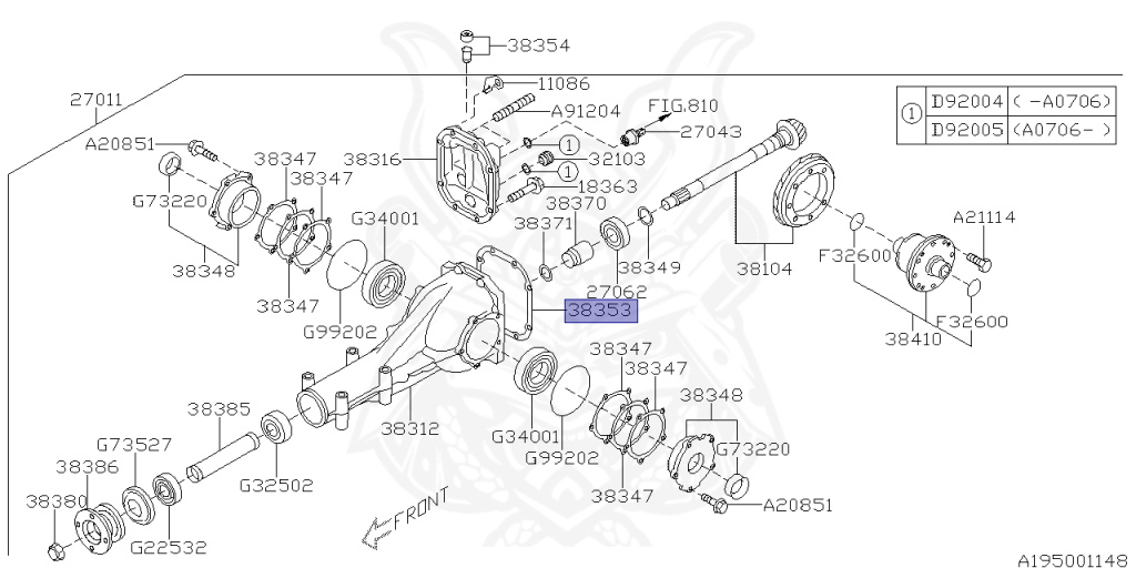 Subaru - Impreza WRX STI - GRB - Jan-2007 - STI - Wagon - 4W - 6-speed manual transmission - Right hand - EJ20T
