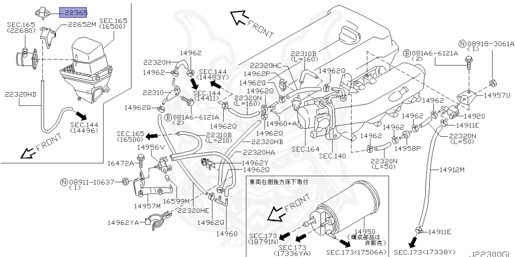 Nissan - X-Trail - T30 - 2005 - GT TYPE - WAGON(W) - 4 WHEEL DRIVE(4WD) - AUTOMATIC TRANSMISSION(AT) - SR20VET