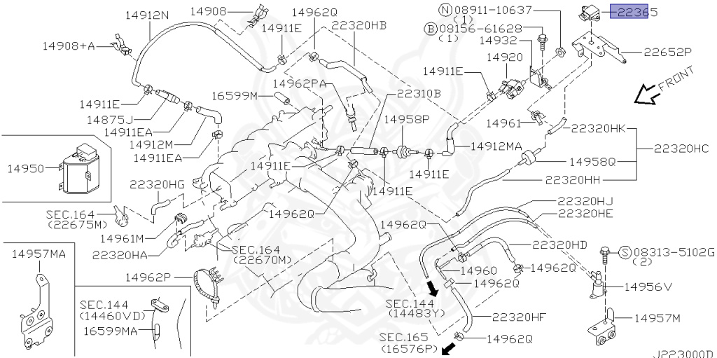 Nissan - Cedric/Gloria - Y34 - 2003 - 250S - HARDTOP(K) - 4 WHEEL DRIVE(4WD) - AUTOMATIC-FLOOR SHIFT(AT.F4) - RB25DET