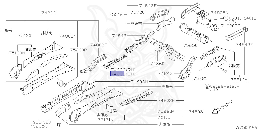 Nissan - Silvia - S14 - 1997 - KS - HARDTOP(K) - MANUAL TRANSMISSION(MT) - TWO WHEELS STEERING(2WS) - SR20DET