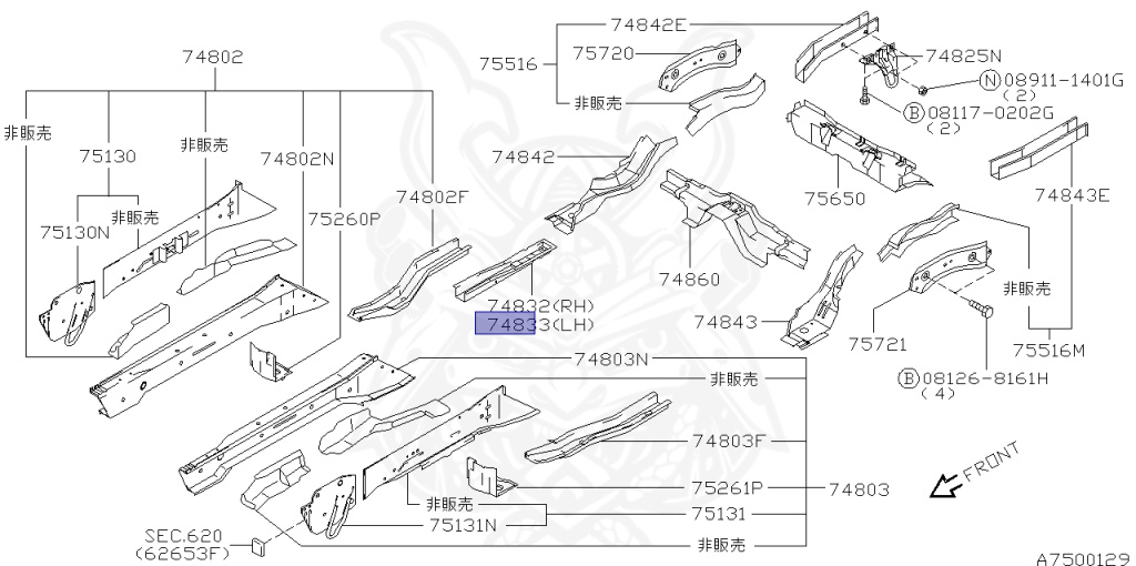Nissan - Silvia - S14 - 1994 - KS - HARDTOP(K) - MANUAL TRANSMISSION(MT) - TWO WHEELS STEERING(2WS) - SR20DET