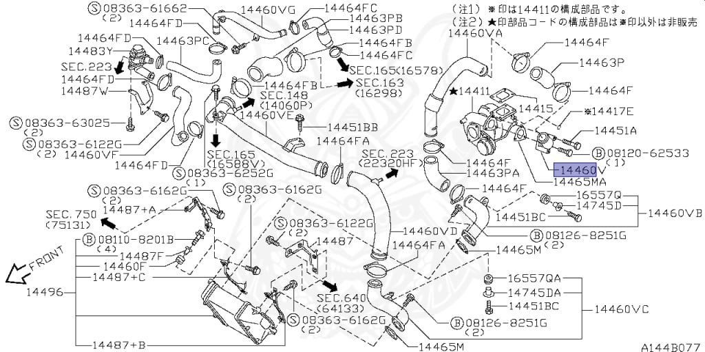 Nissan - Silvia - S15 - 1999 - SPEC R - HARDTOP(K) - MANUAL MISSION 6-SPEED(MT.F6) - FOUR WHEELS STEERING(4WS) - SR20DET