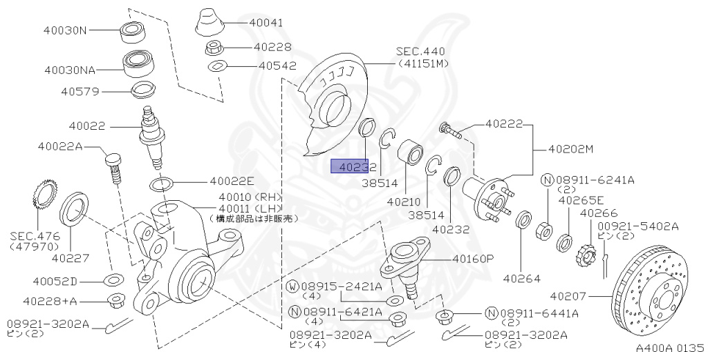Nissan - Stagea - 260RS Autech - WGNC34 - 1998 - 260RS - WAGON(W) - 4 WHEEL DRIVE(4WD) - MANUAL TRANSMISSION(MT) - RB26DETT