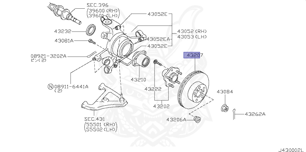 Nissan - Skyline - R34 25GT - ENR34 - 2001 - 25GT - 4 DOOR SEDAN(4S) - AUTOMATIC-FLOOR SHIFT(AT.F4) - High cast, 2-link (IRS.2WD) - RB25DE