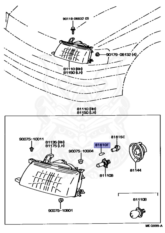 Toyota - Tercel - EL41 - 1991 - AVENUE TYPE - 3 DOOR - Automatic - 4EFE