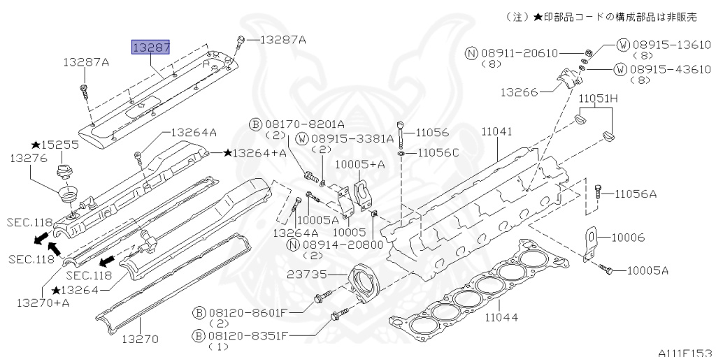Nissan - Stagea - WC34 - 2000 - 25RS - WAGON(W) - 2 WHEEL DRIVE(2WD) - AUTOMATIC TRANSMISSION(AT) - RB25DE