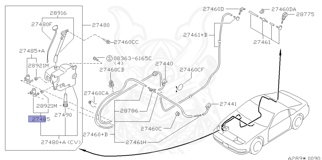 28920-30P10 - Nissan - Pump Assembly, Front - Nengun Performance