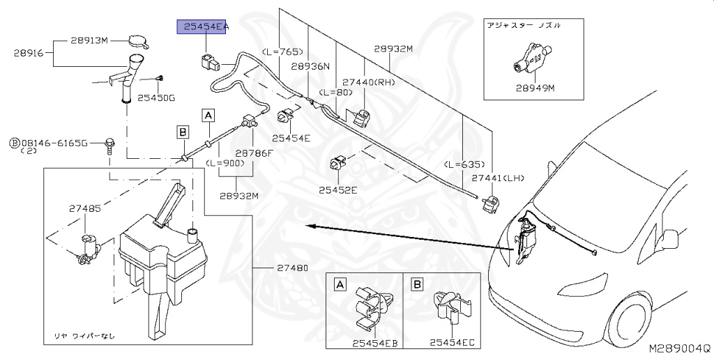 Nissan - e-NV200 - ME0 - 2016 - VISIA GRADE - 5 DOOR VAN(5D.VAN) - 2 WHEEL DRIVE(2WD) - REDUCTION GEAR(REDUCER) - EM57