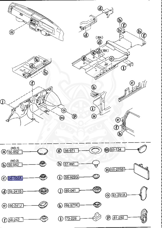 H260-56-052 - Mazda - Hole Plug - Nengun Performance