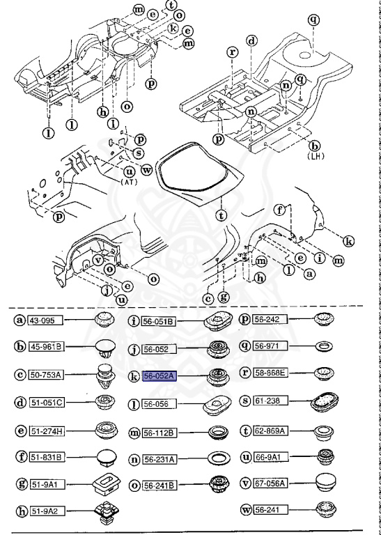 H260-56-052 - Mazda - Hole Plug - Nengun Performance