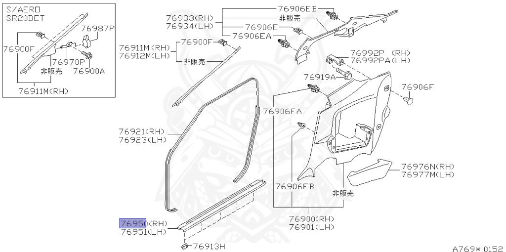 Nissan - Silvia - S15 - 1999 - SPEC R - HARDTOP(K) - MANUAL MISSION 6-SPEED(MT.F6) - TWO WHEELS STEERING(2WS) - SR20DET