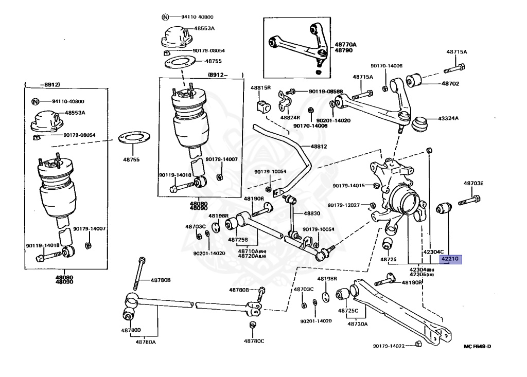 42210-14010 - Toyota - Bush Assy, Lower Ball - Nengun Performance