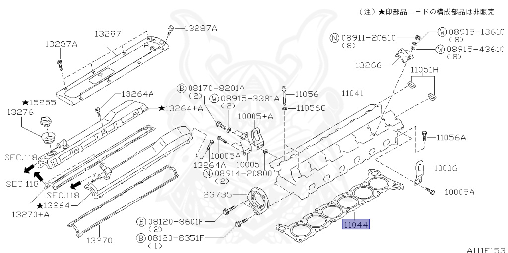 Nissan - Stagea - WC34 - 2000 - 25RS - WAGON(W) - 2 WHEEL DRIVE(2WD) - AUTOMATIC TRANSMISSION(AT) - RB25DE