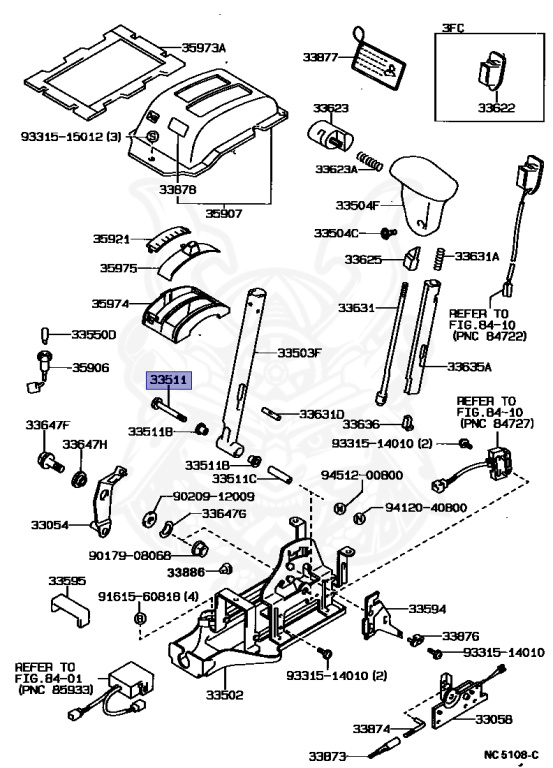 Toyota - Corona - AT175 - 1988 - MX TYPE - SEDAN - Automatic - 4AFE