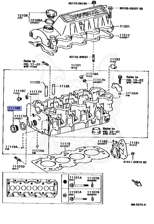 Toyota - Corolla - CE100 - 1991 - DX TYPE - 4-DOOR(SEDAN) - Automatic - 2C