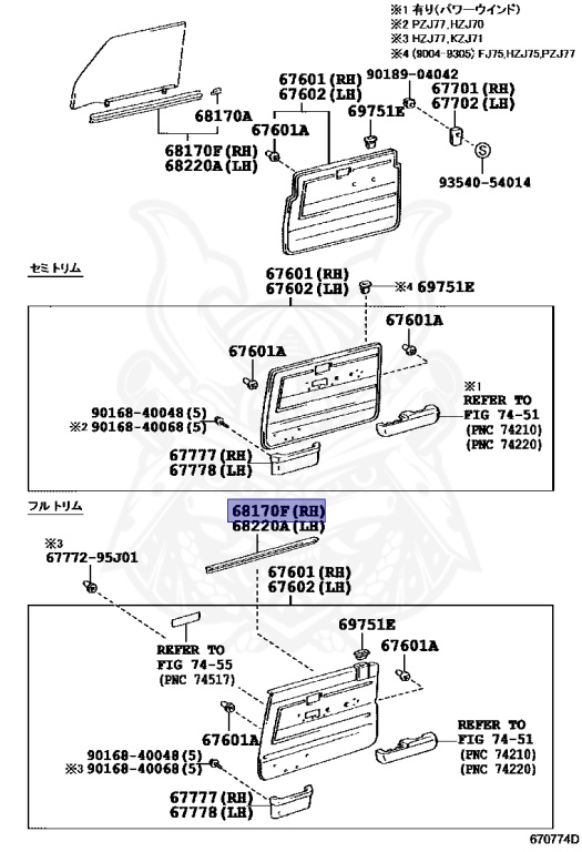 Toyota - Land Cruiser - LJ78G - 1992 - PRADO EX5 TYPE - WAGON - Automatic - 2LTE