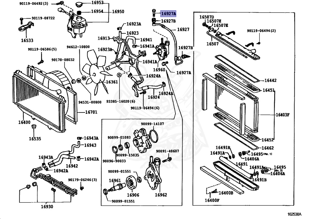 90401-16013 - Toyota - Bolt, Union(for Pressure Hose) - Nengun