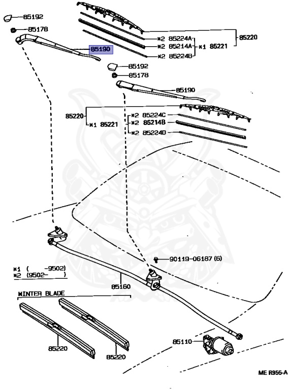 Toyota - Corolla - AE101 - 1995 - SJ TYPE - COUPE - Automatic - 4AFE