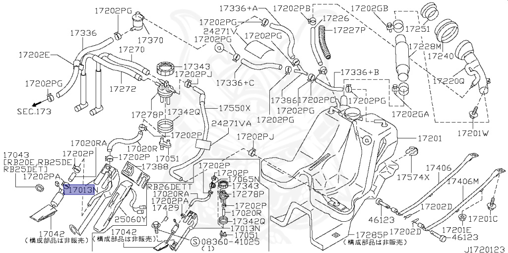Nissan - Skyline GT-R - BCNR33 - 1997 - GTR/AJ - 4 DOOR SEDAN(4S) - 4 WHEEL DRIVE(4WD) - MANUAL TRANS 5-SPEED(MT.F5) - HICAS - RB26DETT