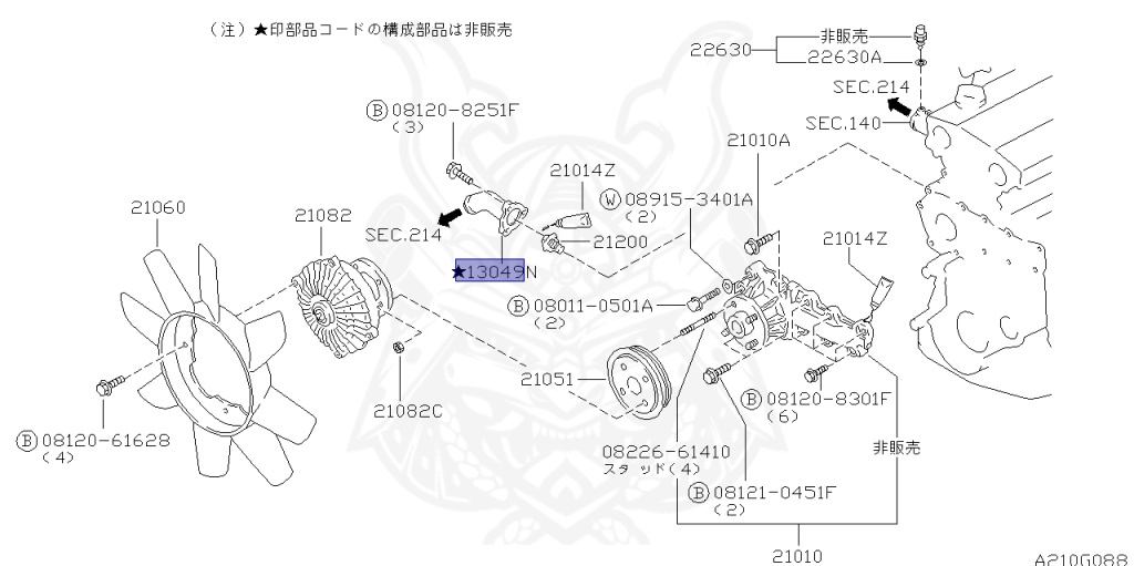 Nissan - Stagea - RS-Four - WGNC34 - 1998 - RS-FOUR/25TRS-FOUR - WAGON(W) - 4 WHEEL DRIVE(4WD) - AUTOMATIC TRANSMISSION(AT) - RB25DET