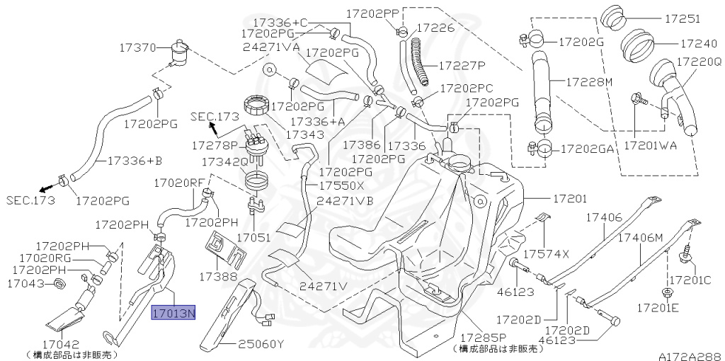 Nissan - Laurel - C35 - 1998 - Medallist V - HARDTOP(K) - 2 WHEEL DRIVE(2WD) - AUTOMATIC TRANSMISSION(AT) - IRS TYPE(IRS) - RB25DE