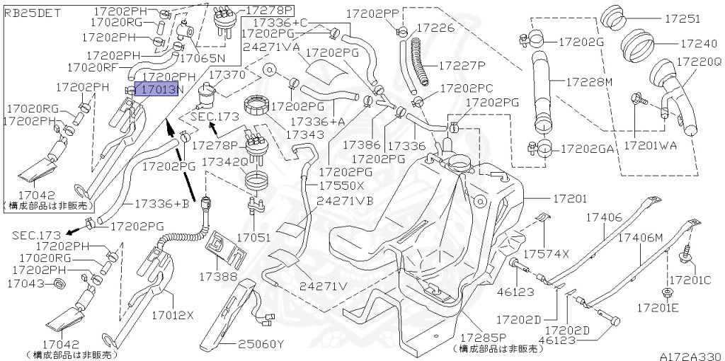Nissan - Laurel - C35 - 1998 - Club S Turbo - HARDTOP(K) - 2 WHEEL DRIVE(2WD) - AUTOMATIC TRANSMISSION(AT) - IRS TYPE(IRS) - RB25DET