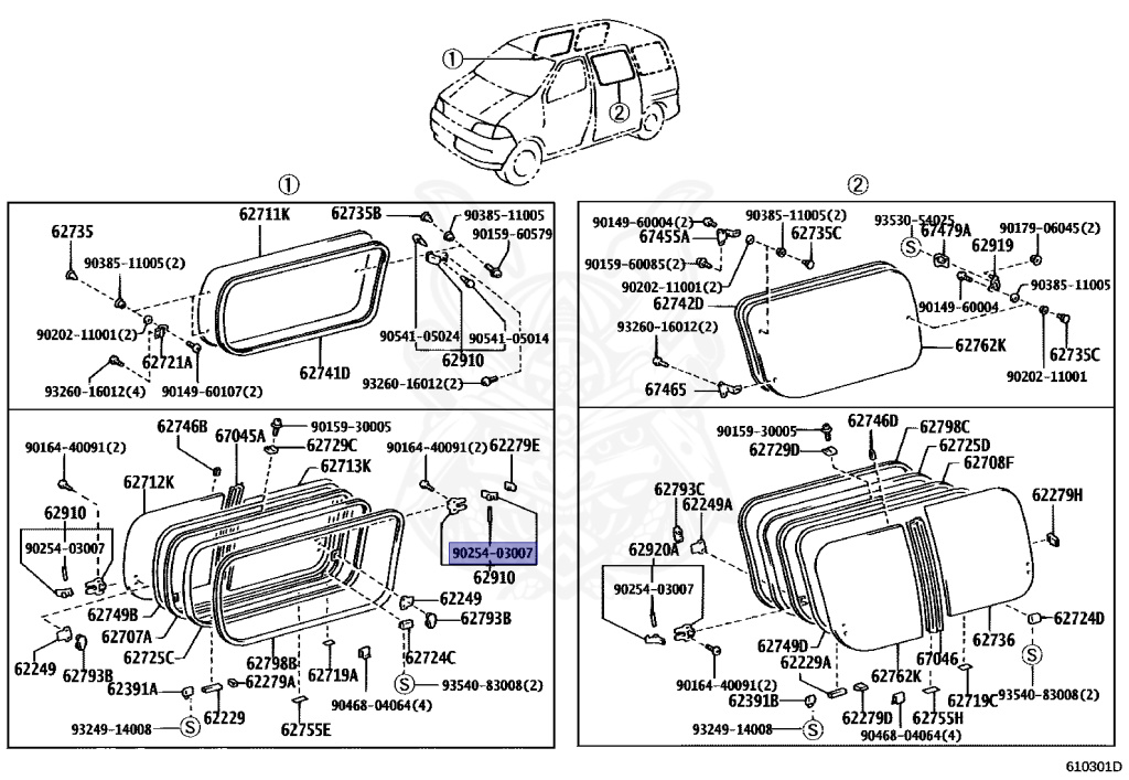 Toyota - Hiace - KCH40W - 2002 - V TYPE - 4-DOOR - Automatic - 1KZTE