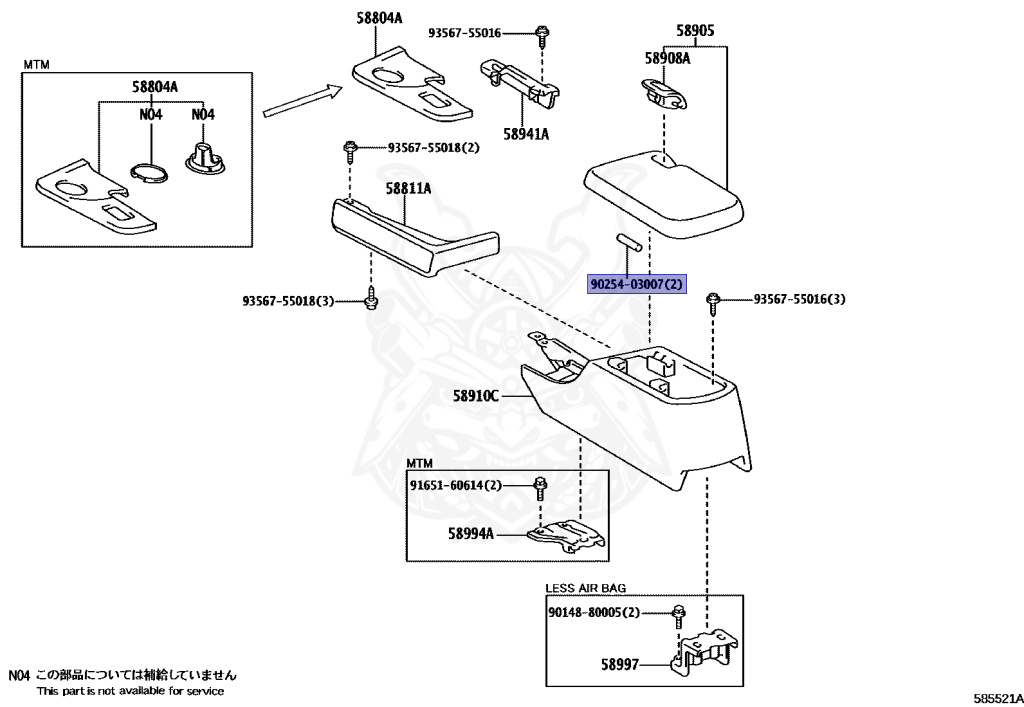 Toyota - Supra A80 MKIV - JZA80 - 1996 - RZ TYPE - LIFTBACK - Manual - 2JZGTE