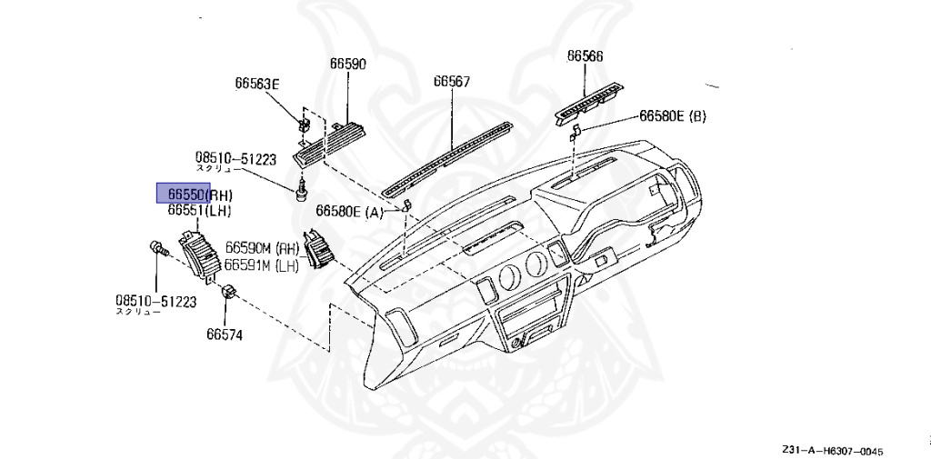 Nissan - Fairlady Z - Z31 - 1986 - ZR1 - MANUAL TRANSMISSION(MT) - Hyojiun Roof (Z#) - RB20DT