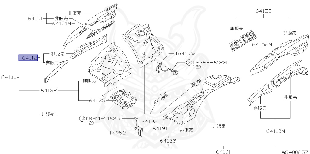 Nissan - Silvia - S15 - 1999 - SPEC R - HARDTOP(K) - AUTOMATIC-FLOOR SHIFT(AT.F4) - TWO WHEELS STEERING(2WS) - SR20DET