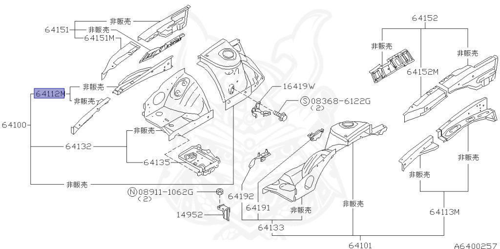 Nissan - Silvia - S15 - 1999 - SPEC R - HARDTOP(K) - MANUAL MISSION 6-SPEED(MT.F6) - TWO WHEELS STEERING(2WS) - SR20DET