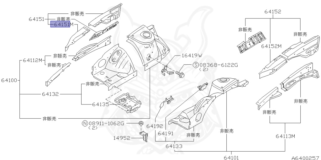 Nissan - Silvia - S15 - 1999 - SEDAN - HARDTOP(K) - AUTOMATIC-FLOOR SHIFT(AT.F4) - TWO WHEELS STEERING(2WS) - SR20DE